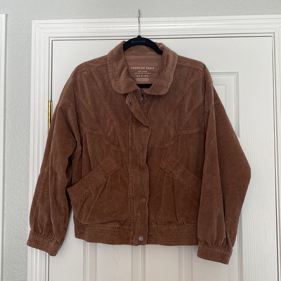 American Eagle Outfitters Jackets & Blazers - American eagle brown corduroy jacket